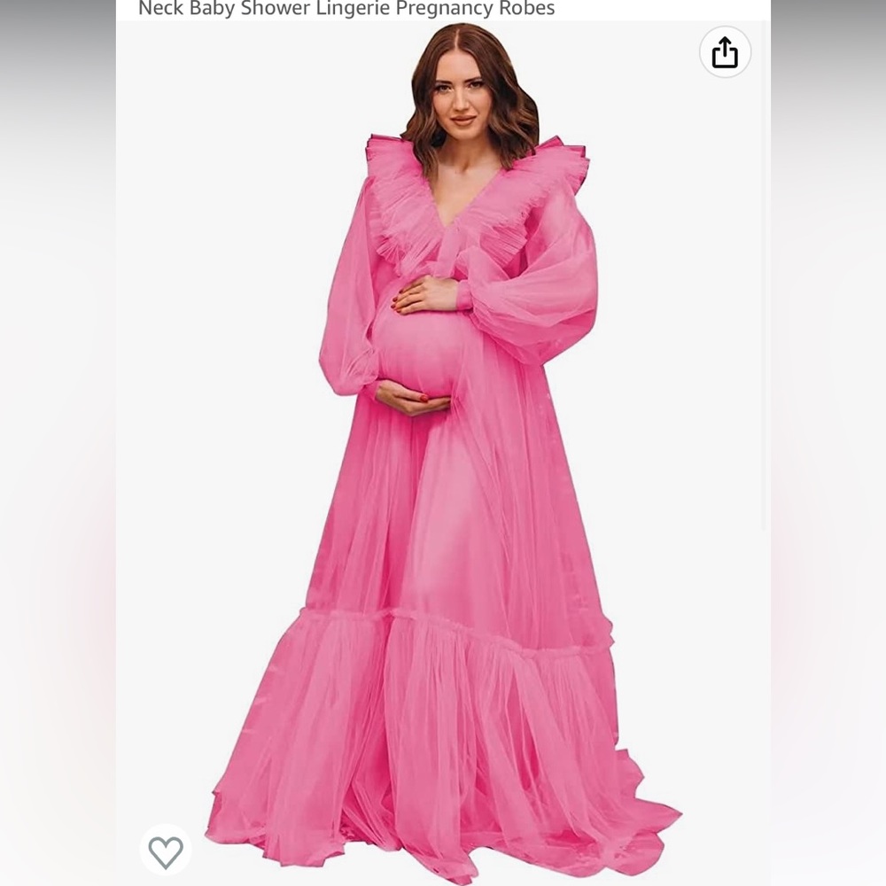 Tulle Maternity Dress
